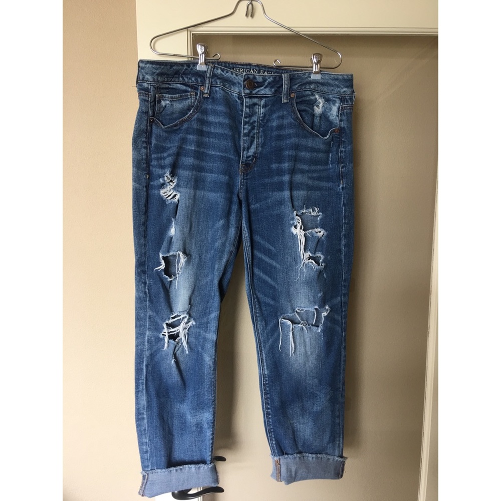 American Eagle High Waisted Jeans SZ 14 Regular